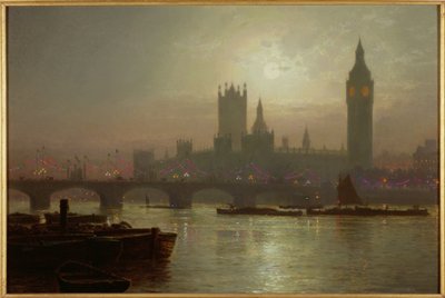 Westminster Bridge by Louis Grimshaw